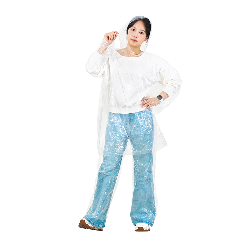 Traje impermeable desechable