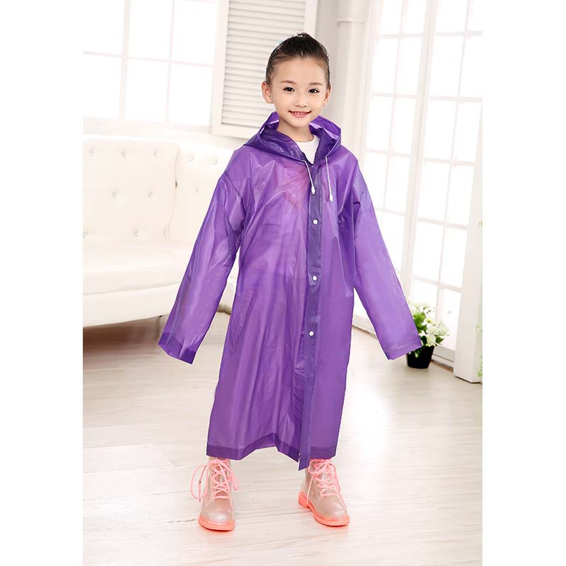 Impermeable liso para niños