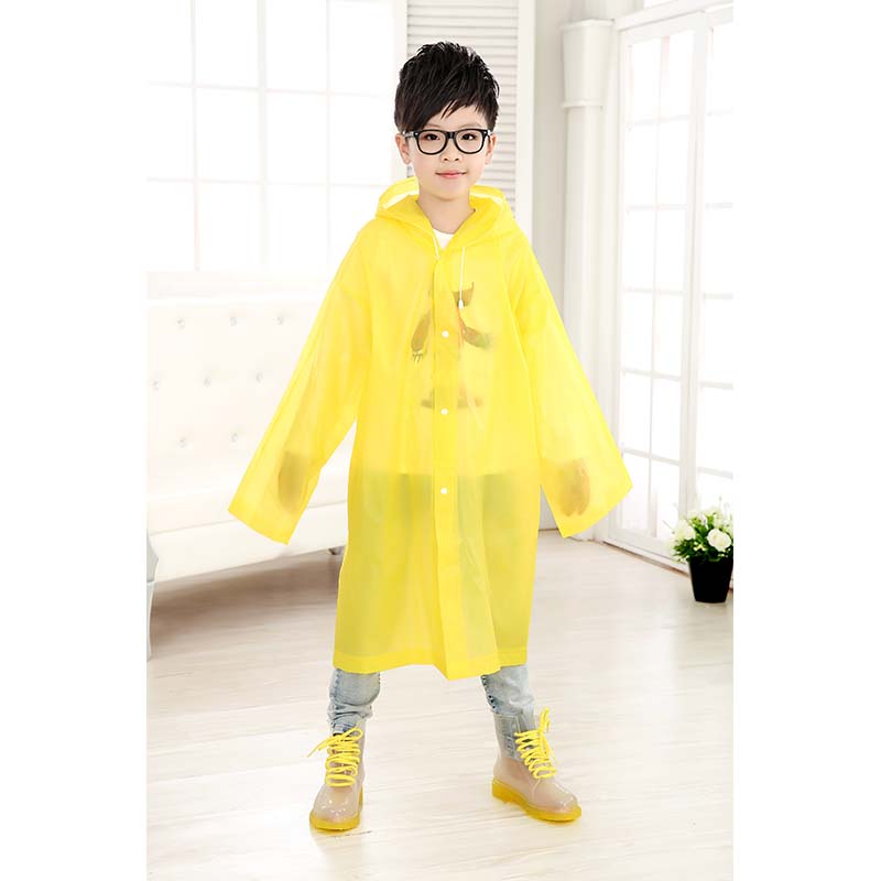 Impermeable liso para niños