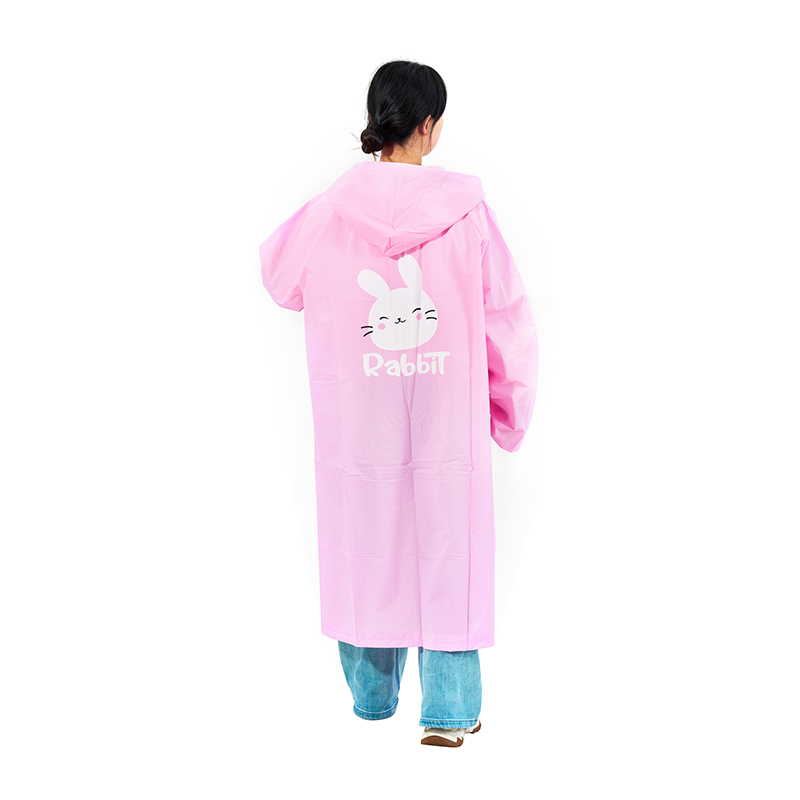 Chubasquero largo portátil y suelto