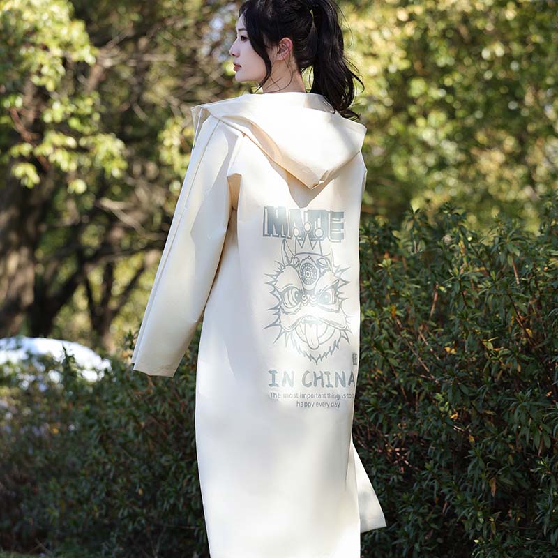 Chubasquero para adultos grueso y de gran tamaño