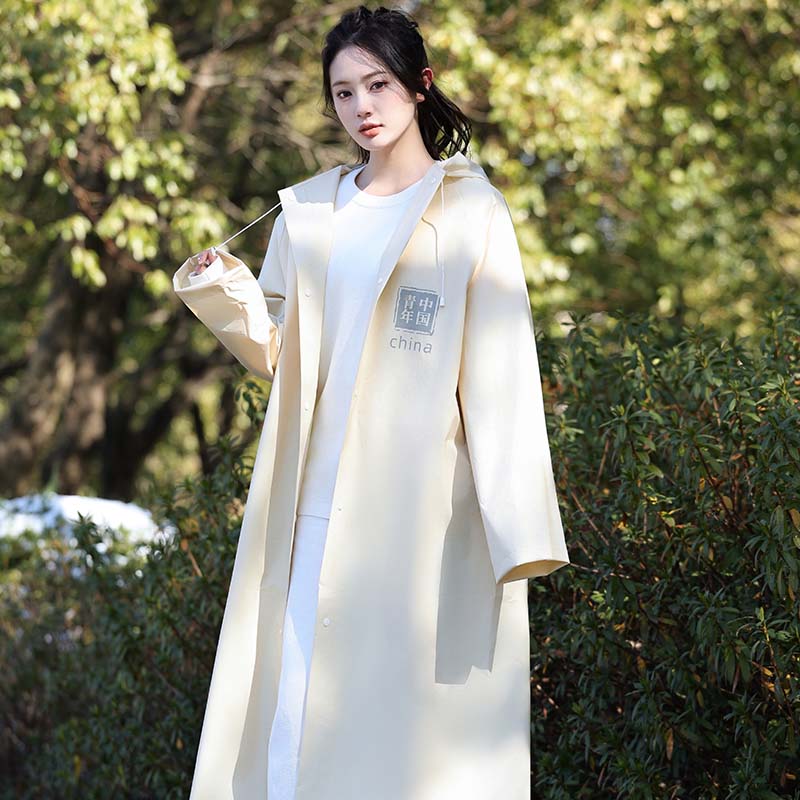 Chubasquero para adultos grueso y de gran tamaño