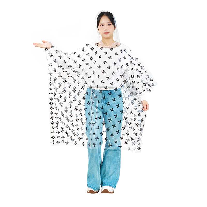 Poncho de lluvia desechable