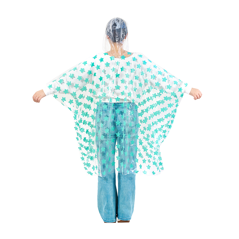 Poncho de lluvia desechable