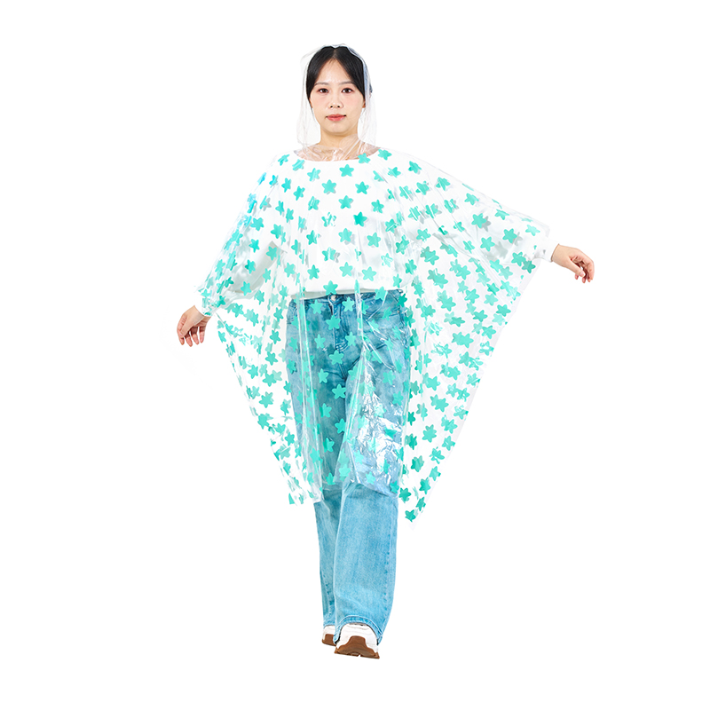 Poncho de lluvia desechable