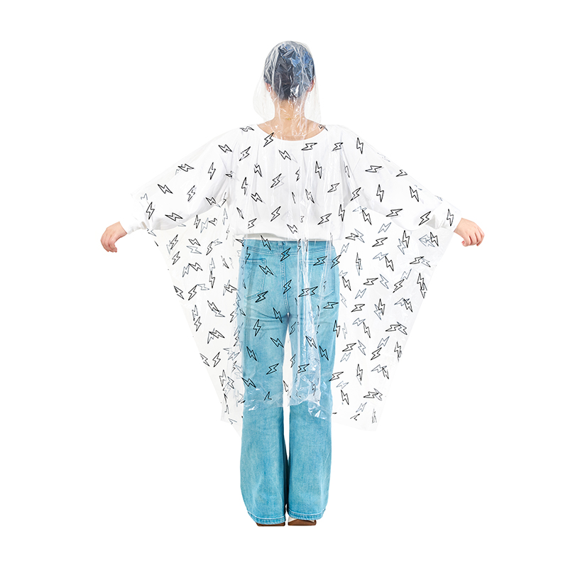 Poncho de lluvia desechable