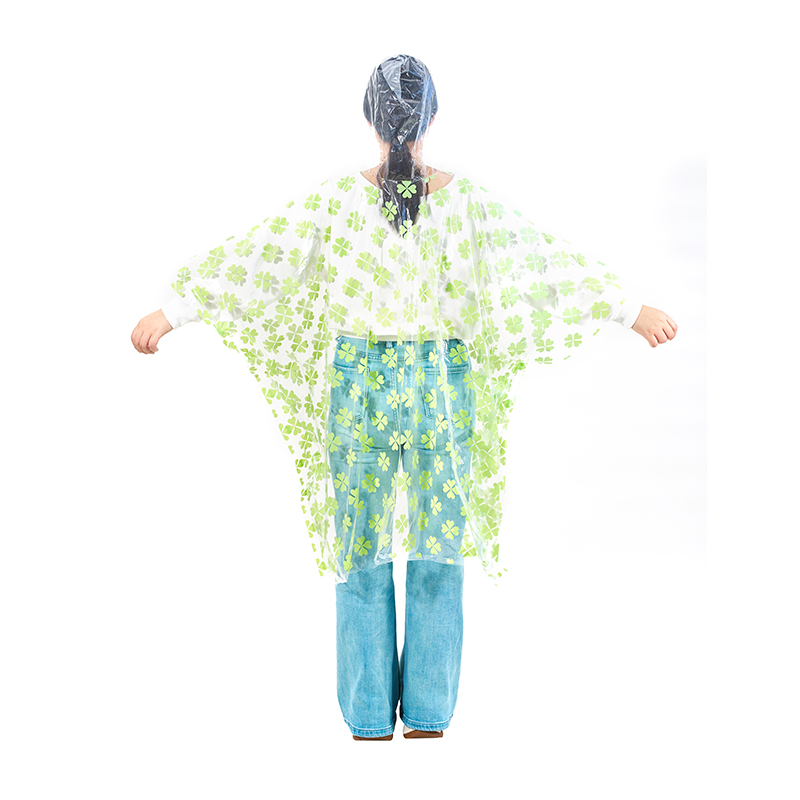 Poncho de lluvia desechable