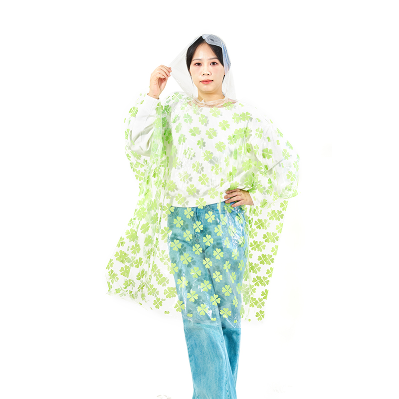 Poncho de lluvia desechable