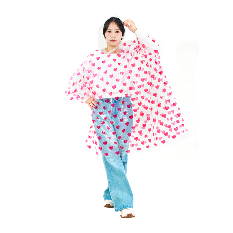 Poncho de lluvia desechable