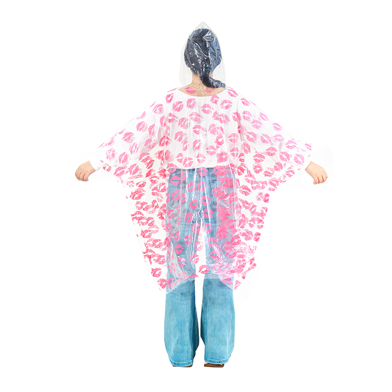 Poncho de lluvia desechable