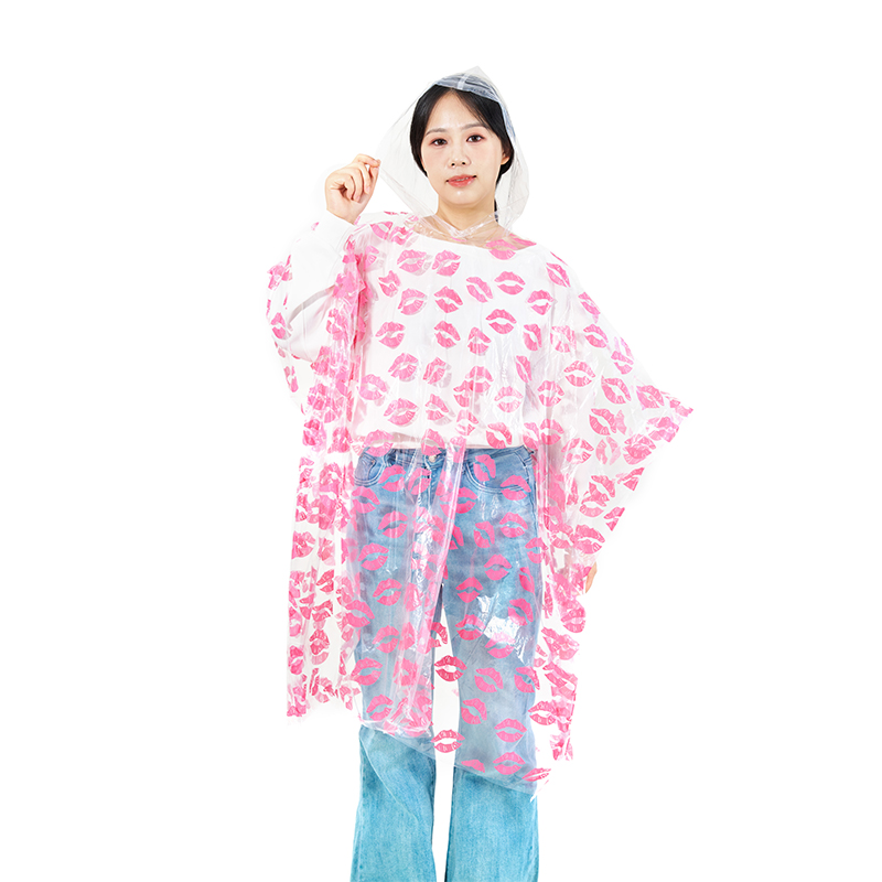 Poncho de lluvia desechable