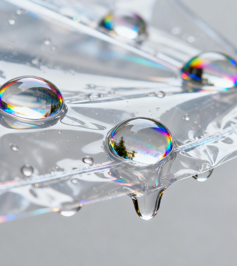 Mochila reflectante para niños con impermeable