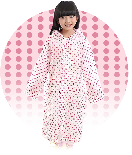 Impermeable para niños